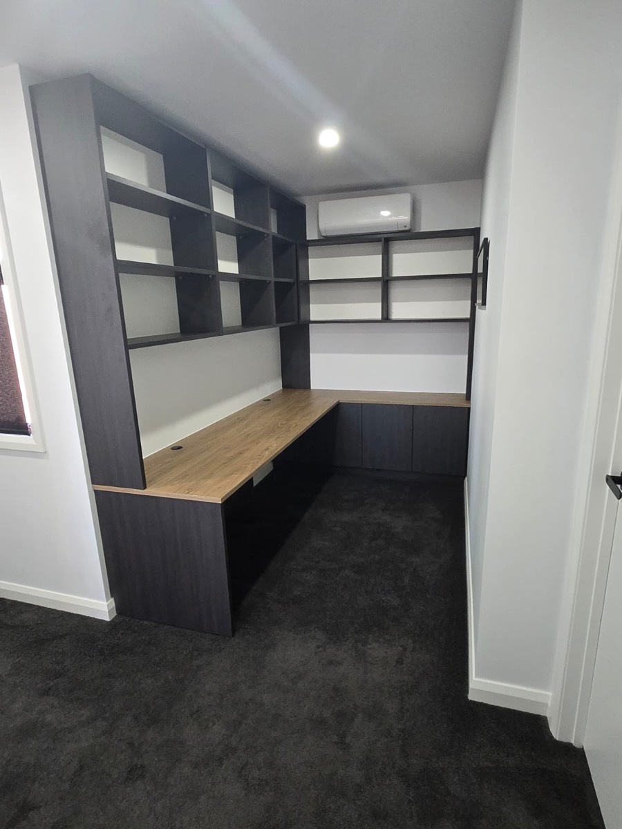 Custom shelving full installation