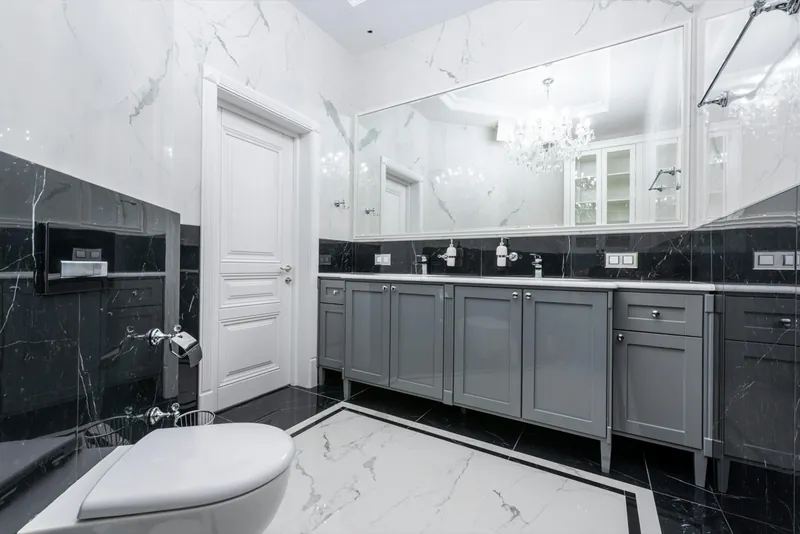 Custom dual sink bathroom vanity Berwick