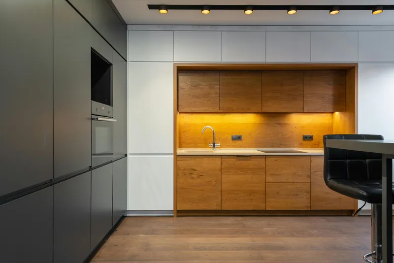 Custom overhead cabinetry kitchen Hallam