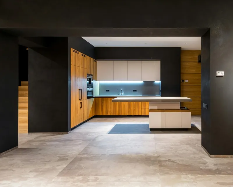 Modern white custom kitchen cabinetry Berwick